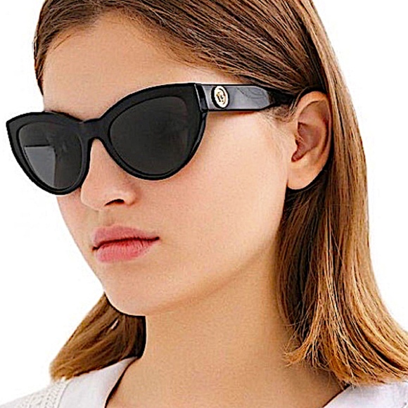 Versace - Sunglasses Cat-Eye Medusa Crystal - Black - Sunglasses - Versace Eyewe main image 12